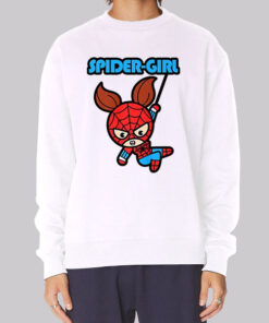 New Spider Woman Cute Superhero Sweatshirt