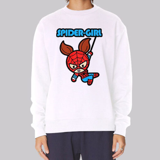 New Spider Woman Cute Superhero Sweatshirt