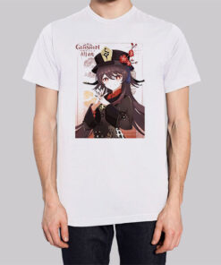 Anime Genshin Impact Hu Tao X Smile Shirt