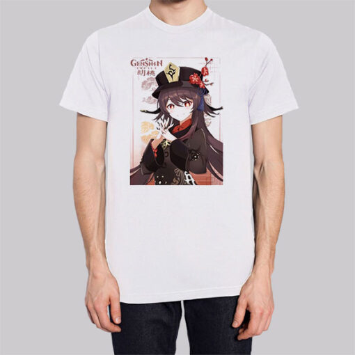 Anime Genshin Impact Hu Tao X Smile Shirt