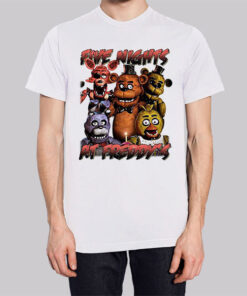 Characters Fnaf Horror Halloween Shirt