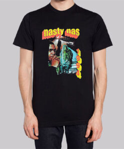 Vintage 1994 Rapper Nasty Nas Tshirt