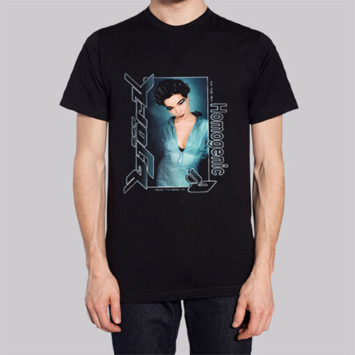 Vintage Album Bjork Homogenic Shirt