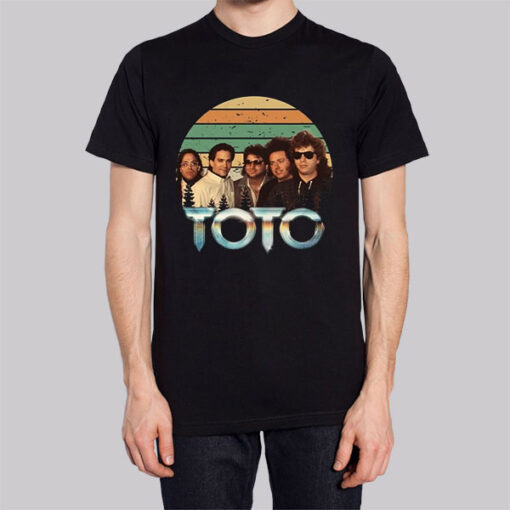 Vintage American Toto 80s Rock Shirts