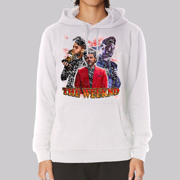 Vintage Graphic the Weeknd Hoodie Cheap Made Printed