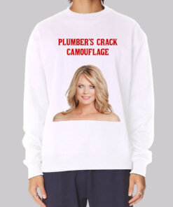 Funny Plumbers Crack Camouflage Sweatshirt