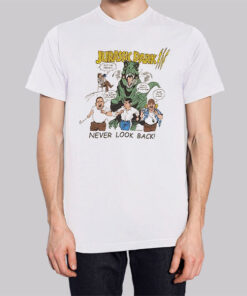Never Look Back Jurassic Park Vintage T Shirt