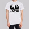 Outlaw Police Dept Vintage Willie Nelson Shirt