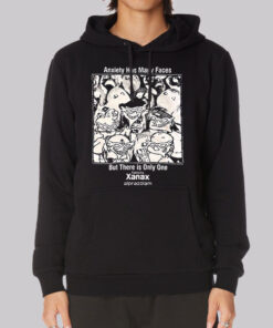 Inspired Anxiety Has Many Faces Hoodie