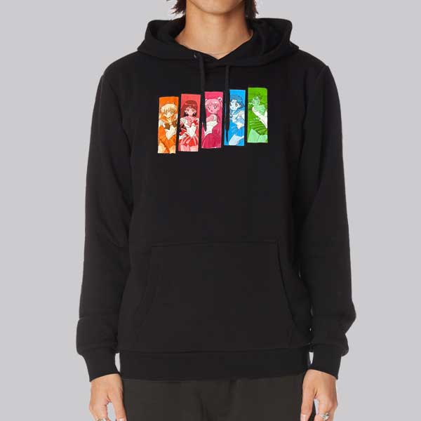 Sailor moon hoodie online black