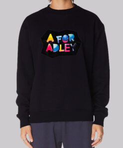 Fan Art Text a for Adley Merch Sweatshirt