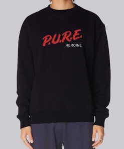 Lorde Pure Heroine 10 Years Clean Sweatshirt