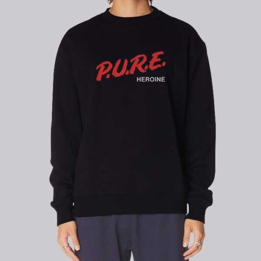 Lorde Pure Heroine 10 Years Clean Sweatshirt