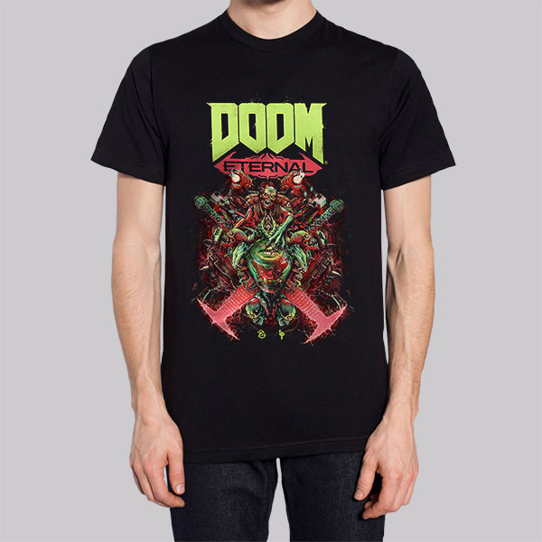 Classic Monster Doom Eternal Shirt Cheap | Made Printed