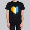 Dripping Heart Aroace Pride T Shirt