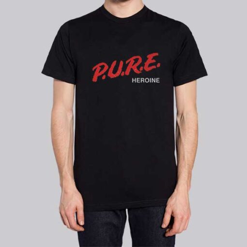 Lorde Pure Heroine 10 Years Clean Shirt