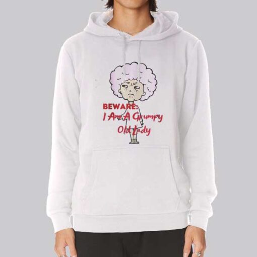 Inspired Grumpy Cranky Old Lady Hoodie