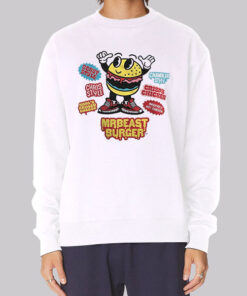 Fast Food Hamburger Mr Beast Sweatshirt