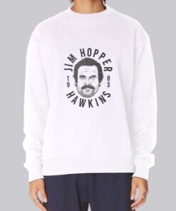 Hawkins 80s Stranger Things Hopper Sweatshirt