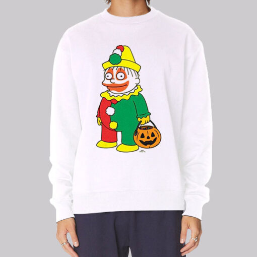 The Simpson Halloween Parody Clown Sweatshirt