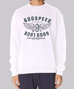 Vintage Good Luck Godspeed Sweatshirt