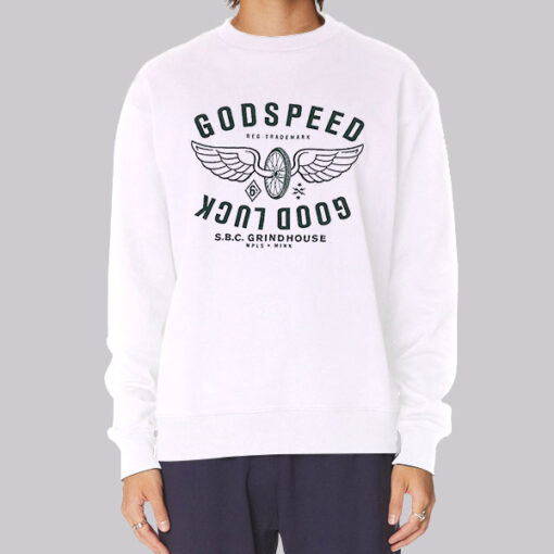 Vintage Good Luck Godspeed Sweatshirt