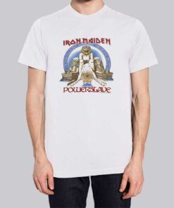 1984 Power Slave Iron Maiden Vintage Shirt