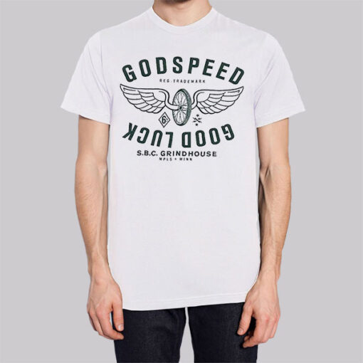 Vintage Good Luck Godspeed Shirt