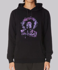 Purple Haze Vintage Jimi Hendrix Hoodie