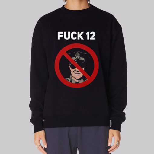 Police Black Power fuck12 Sweatshirt