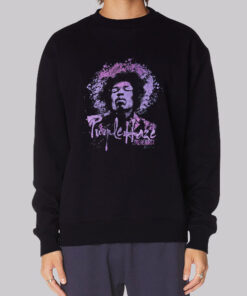 Purple Haze Vintage Jimi Hendrix Sweatshirt
