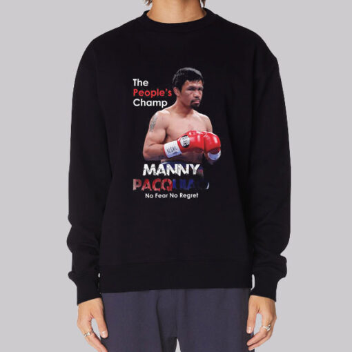Vintage Boxer Manny Pacquiao Sweatshirt