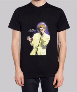 Concert Night Vintage Rod Stewart T Shirt