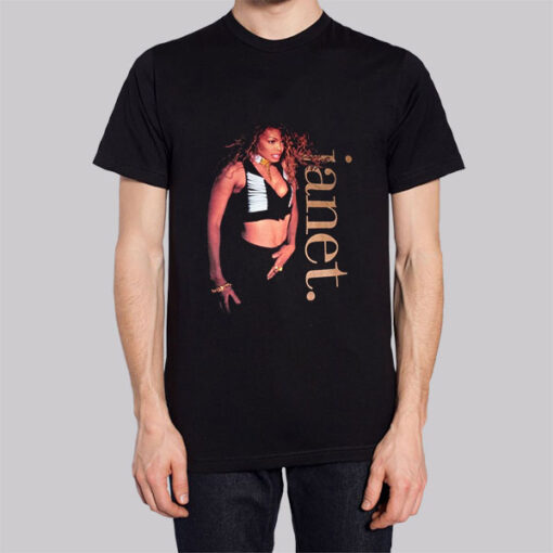 Vintage World Tour Janet Jackson Shirt