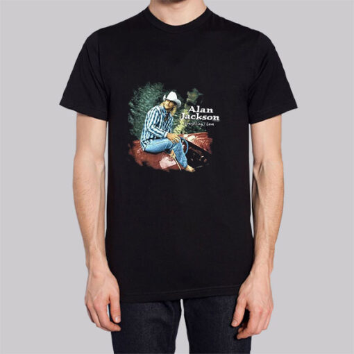 Vtg Album Everything I Love Alan Jackson T Shirts