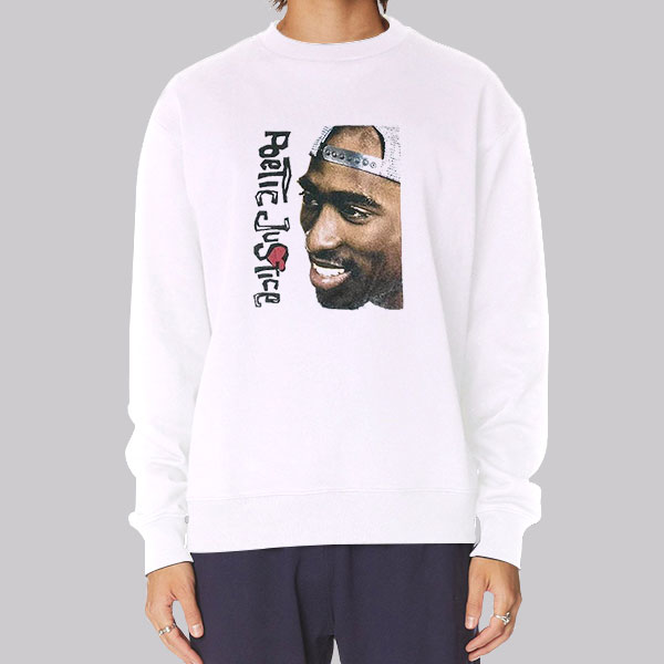 Vintage Graphic Tupac Poetic Justice Sweatshirt Cheap