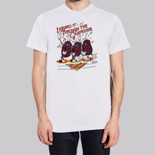 Vintage Funny Band California Raisins Shirt