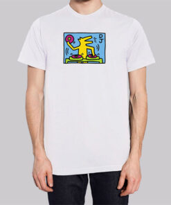 Dj Dog New Keith Haring Talking Heads Pop Art Shirt