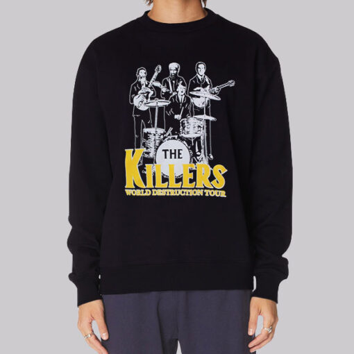 Funny the Killers World Destruction Tour Shirt - Image 2