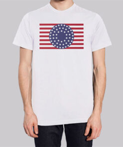 Vtg Universe Watchmen American Flag Shirt