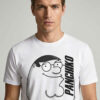 Funny Cartoon Family Guy Panchiko Shirt graphic cotton tee with retro cartoon style, casual streetwear fashion, short sleeve apparel for pop culture and indie music fans.